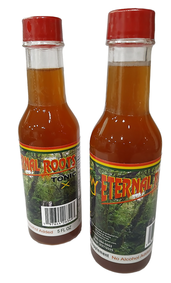 Two Bottles of My Eternal Roots Jamaican Tonic
